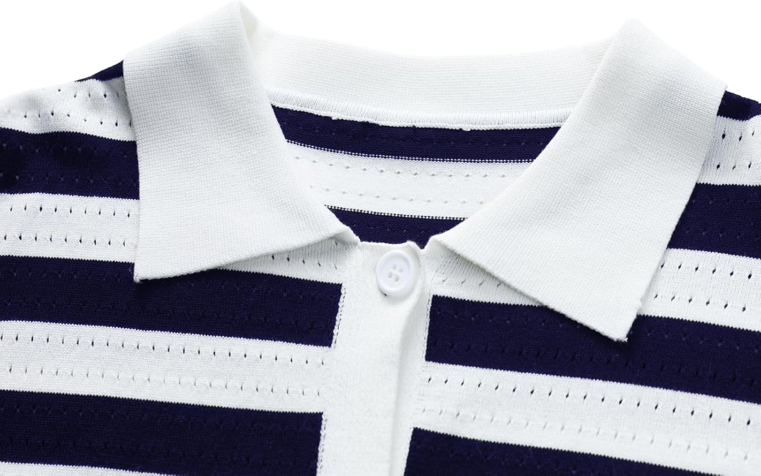 DERAX Women's 2 Piece Outfits Striped Long Sleeve Tops Shirt Lounge Sets Wide Leg Pants 2026 Spring Matching Set - Image 5