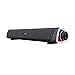 Trust Liro Soundbar PC 12W, Stereo Speaker con Illuminazione LED RGB, Sound Bar Jack AUX 3.5 mm, Casse PC con Alimentazione USB, Altoparlanti per PC Laptop Desktop Tablet Smartphone TV, Nero