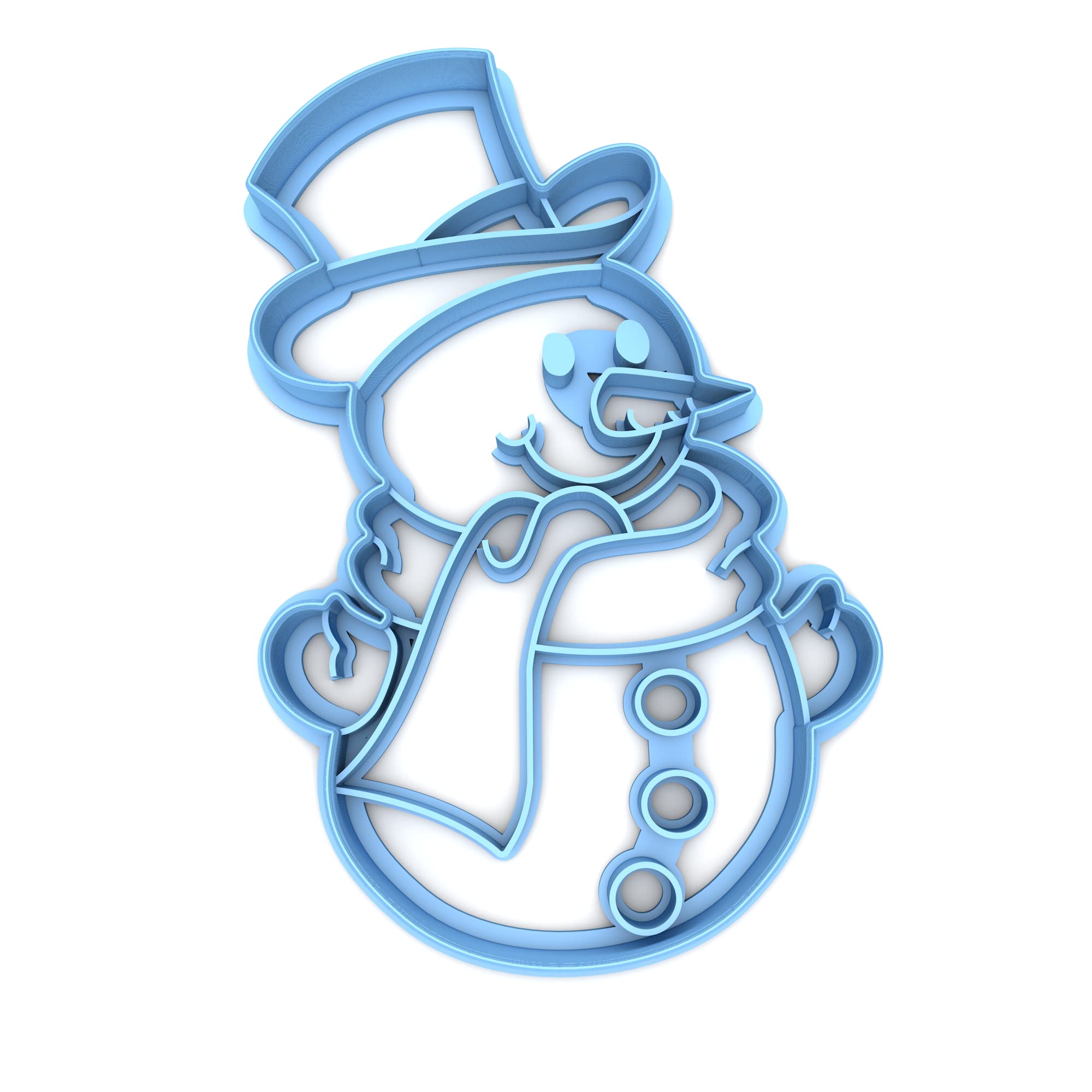 Sweet Prints Inc Snowman Cookie Cutter - Dishwasher Safe