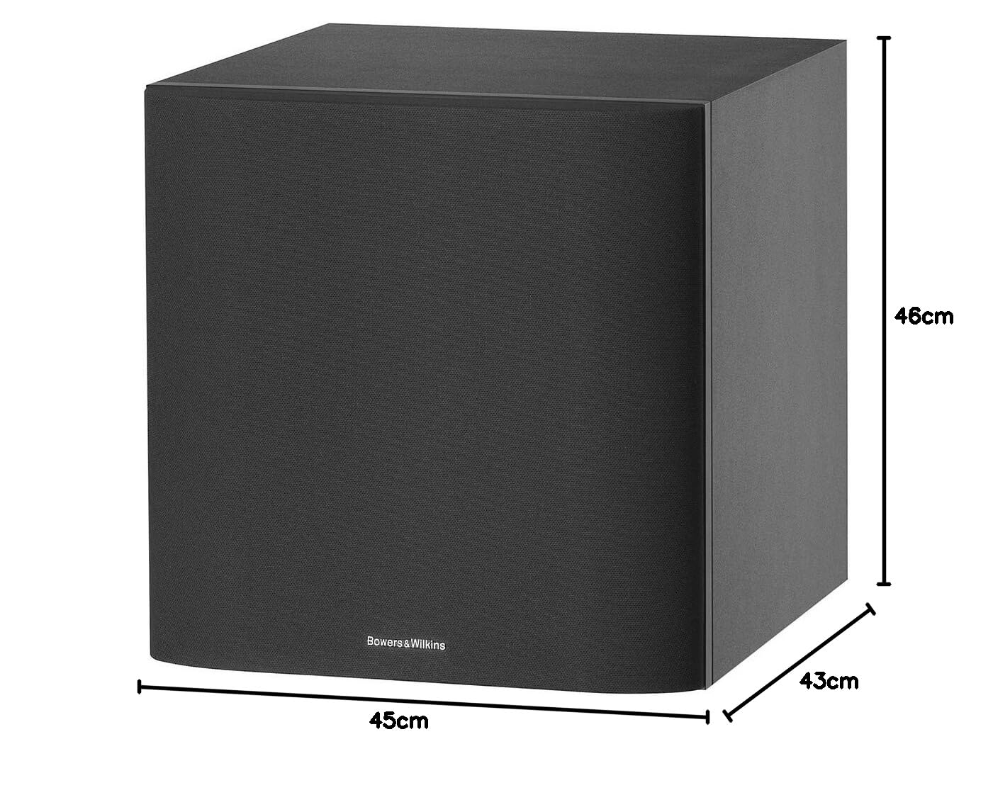 Amazon.co.jp: Bowers & Wilkins Asw610Bk 600 シリーズ 10 200W