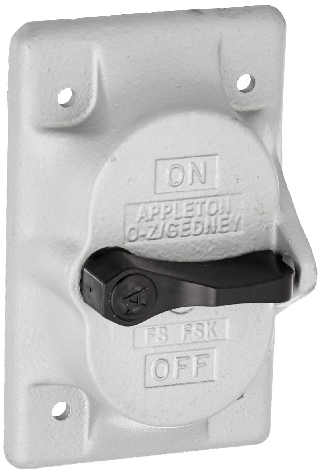 APPLETON FSK1VS VAPORPROOF Cover SGL Gang