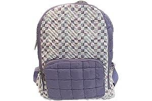 Bari Lynn Quilted Lavender Backpack: A Stylish and Functional Choice for Those on the Go