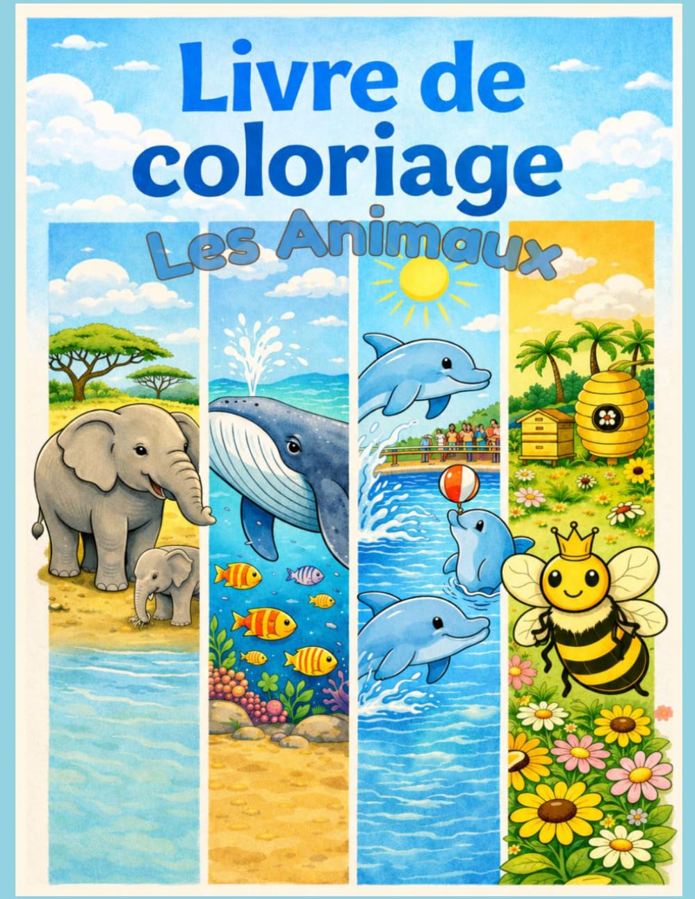 Livre de Coloriage: Les Animaux