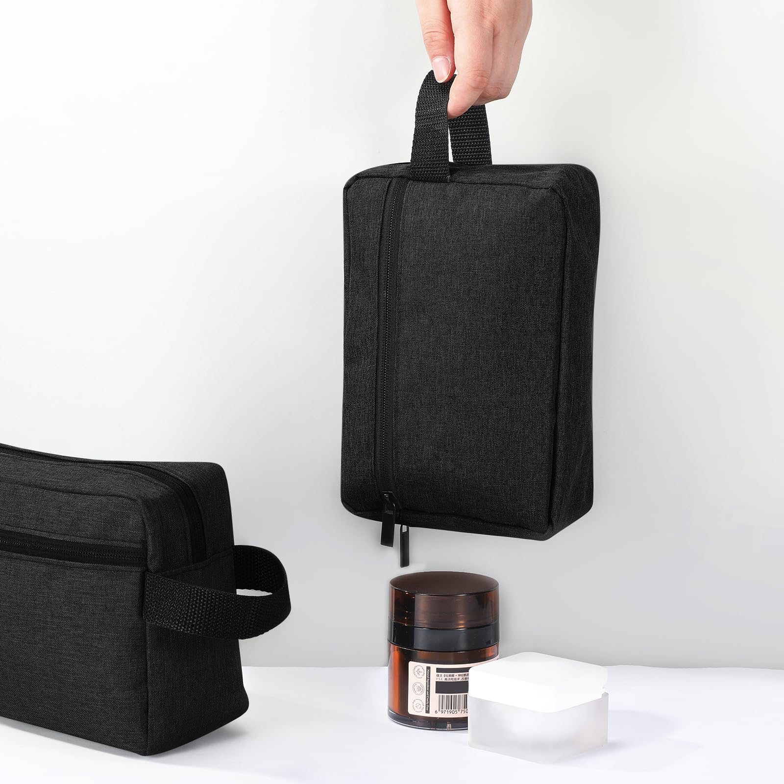 Paterr 32 bolsas de aseo de viaje para hombres y mujeres, bolsa de afeitado grande resistente al agua, bolsa de cosméticos para colgar, bolsa de maquillaje, bolsa de viaje, organizador de artículos de