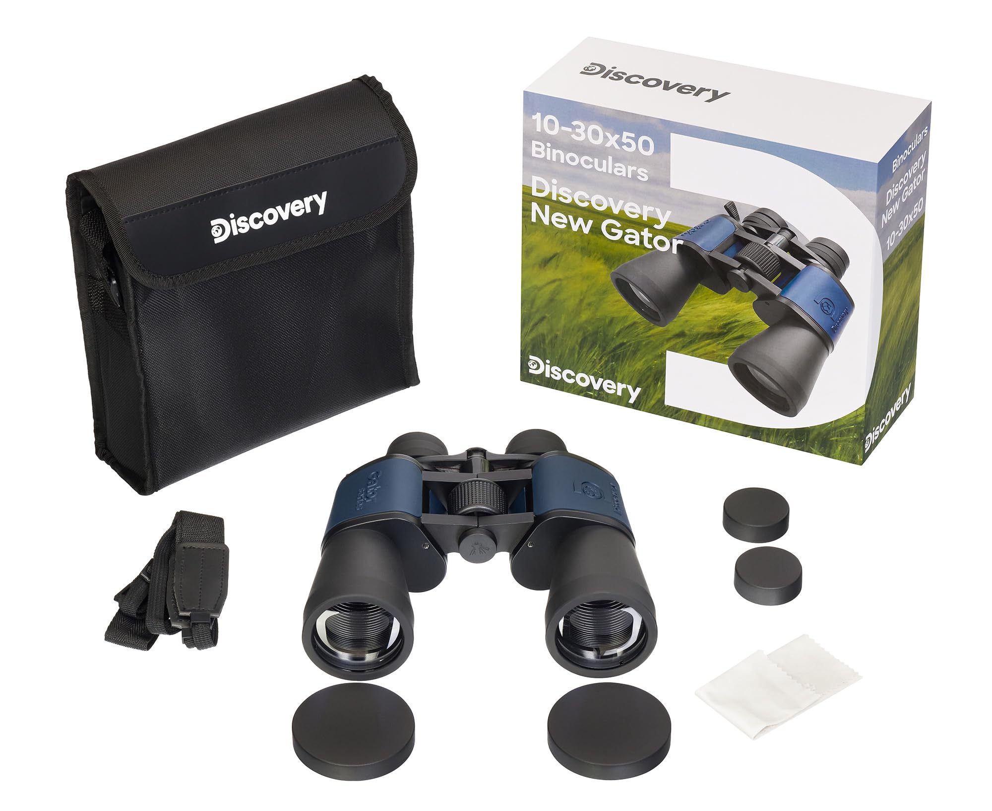Levenhuk Discovery New Gator 10–30x50 Profesjonalna Lornetka dla Dorosłych
