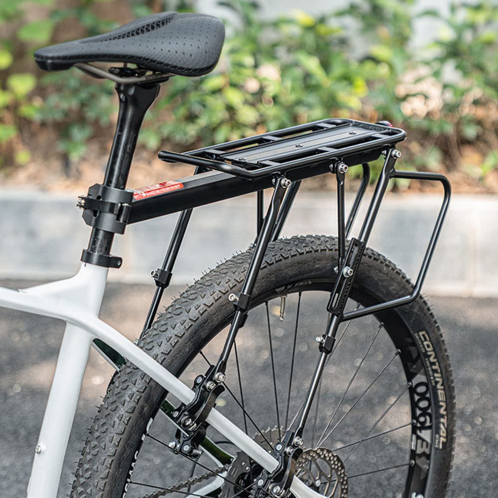 GepäCkträGer Mountainbike Radfahren Abnehmbarer Schnellspanner Fahrrad Gepäckträger Hochfeste Aluminiumlegierung MTB Fahrradhalter Gepäckträger GepäCkträGer (Größe : Quick Release) Sport & Freizeit