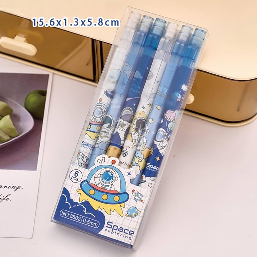 スイマー プラスチックケース 文具セット はさみ シャープペン 消しゴム レトロ サンスター文具 ベイマックス 文具セット 5点 ( ペンケース