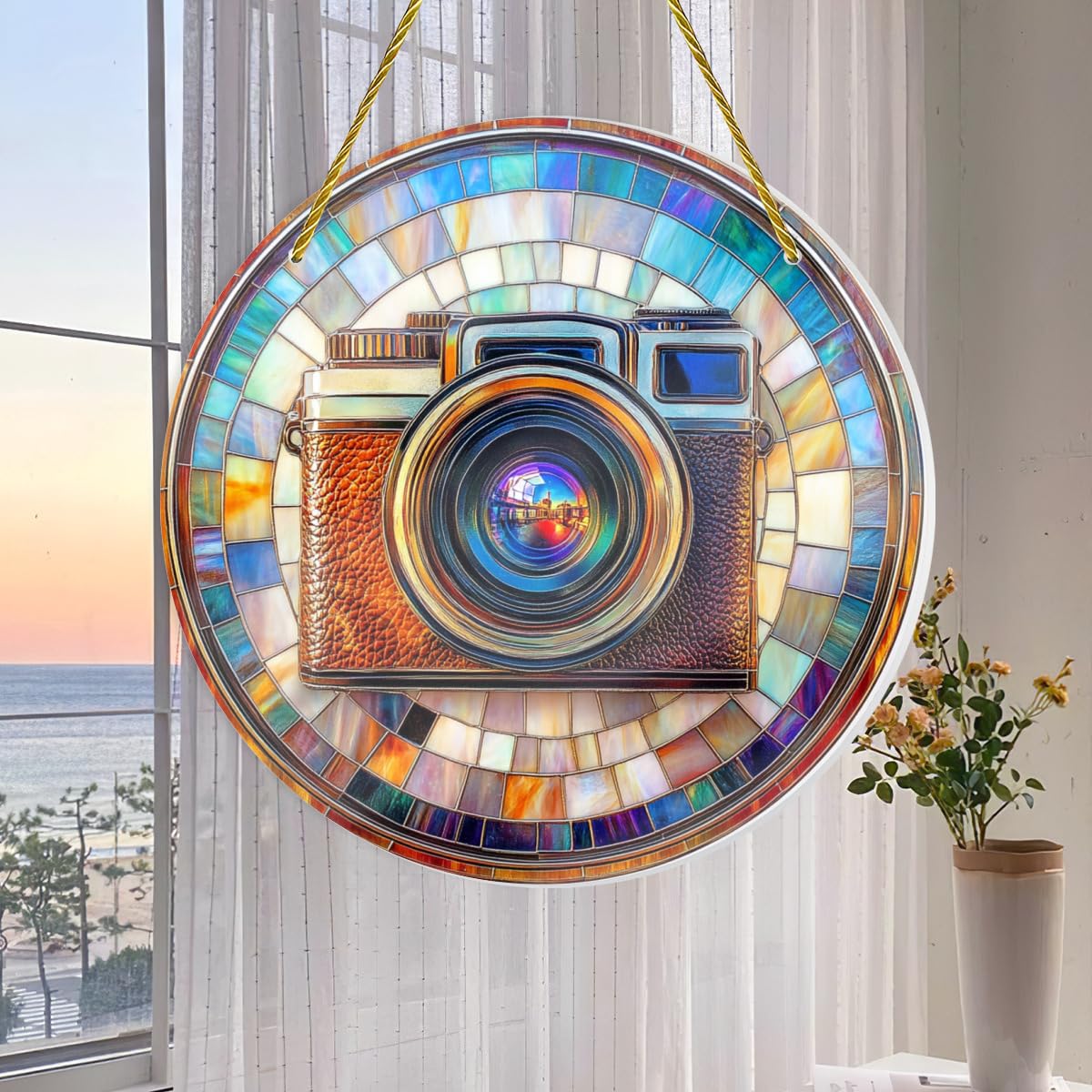 Amazon.com: Vextrovia Vintage Camera Obscura Acrylic Decor, 6x6
