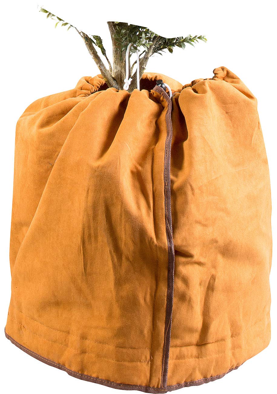 Royal Gardineer Blumen Abdeckungen: 4er-Set Thermo-Topfschutz für Pflanzen, 2 Größen 50 x 45cm + 70 x 65cm (Schutzhaube, Winterschutz, Gewächshaus)