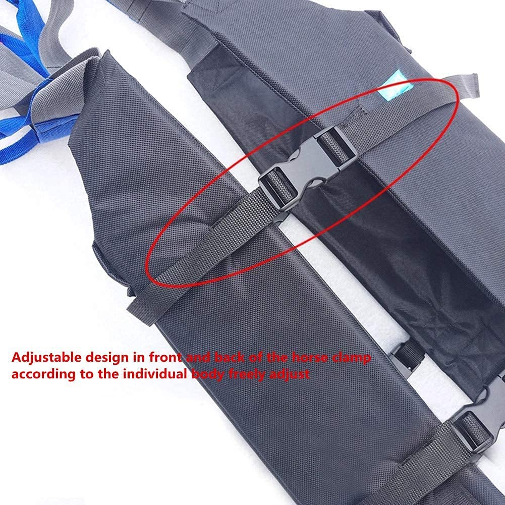 Arnés de Transferencia para elevación de Pacientes, arnés de Transferencia con Chaleco Acolchado, Protege el Pecho y la Espalda, Mediano, Capacidad de 330 LB