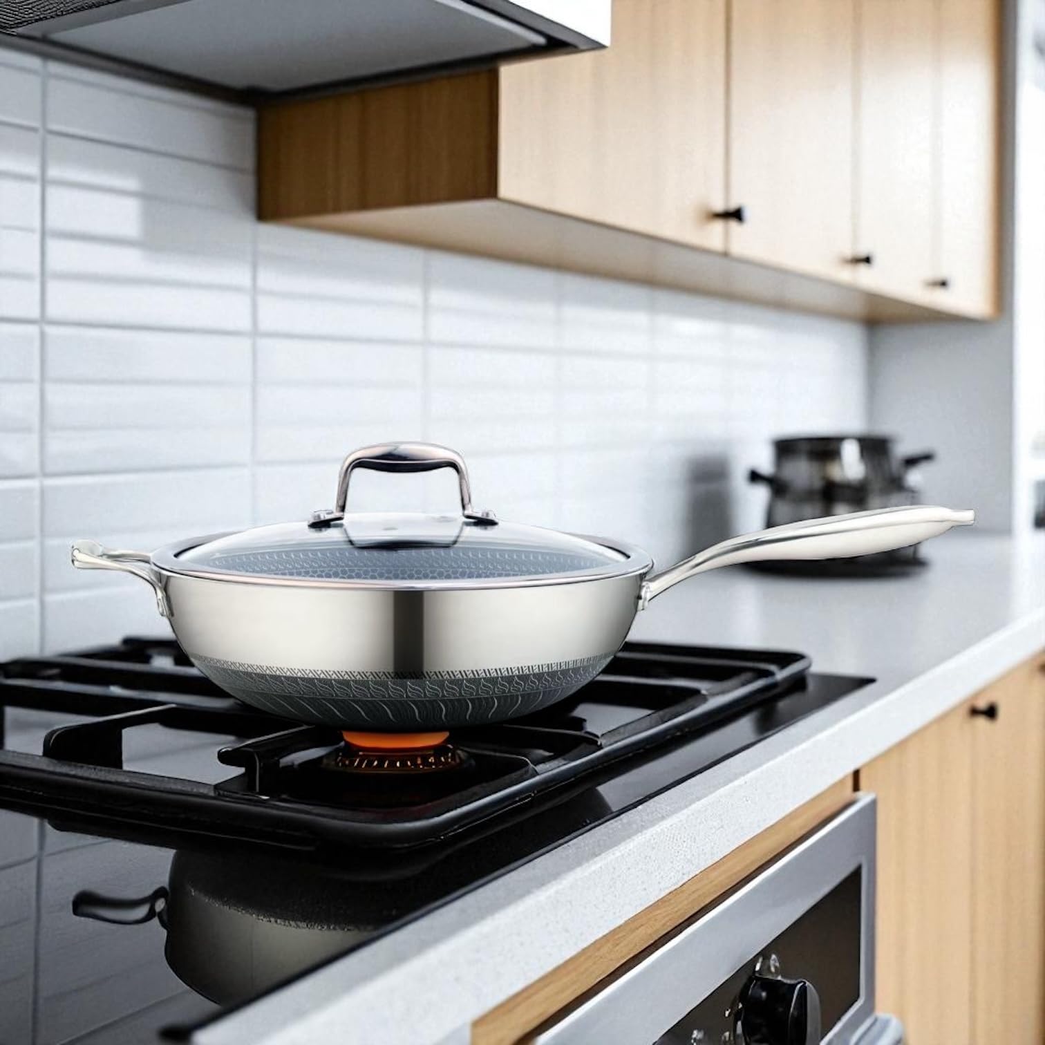 Mastir Kadai Wok - Hybrid Nonstick Stir Fry Pan -5