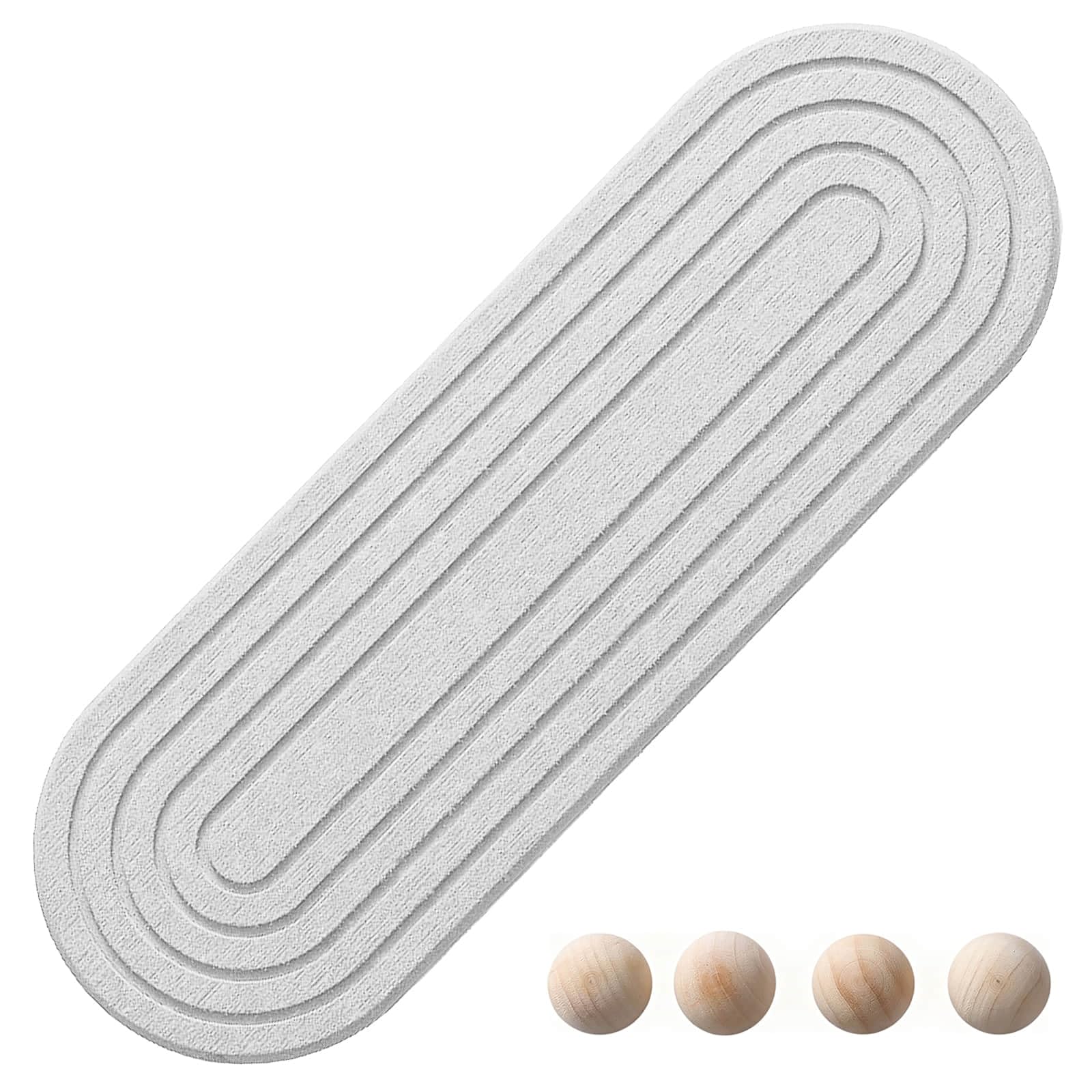 Fast Drying Stone Tray Organizer, Anti Slip Fast Dry Sink Organizers，Fast Drying Soap Tray for Bathroom Kitchen (White)