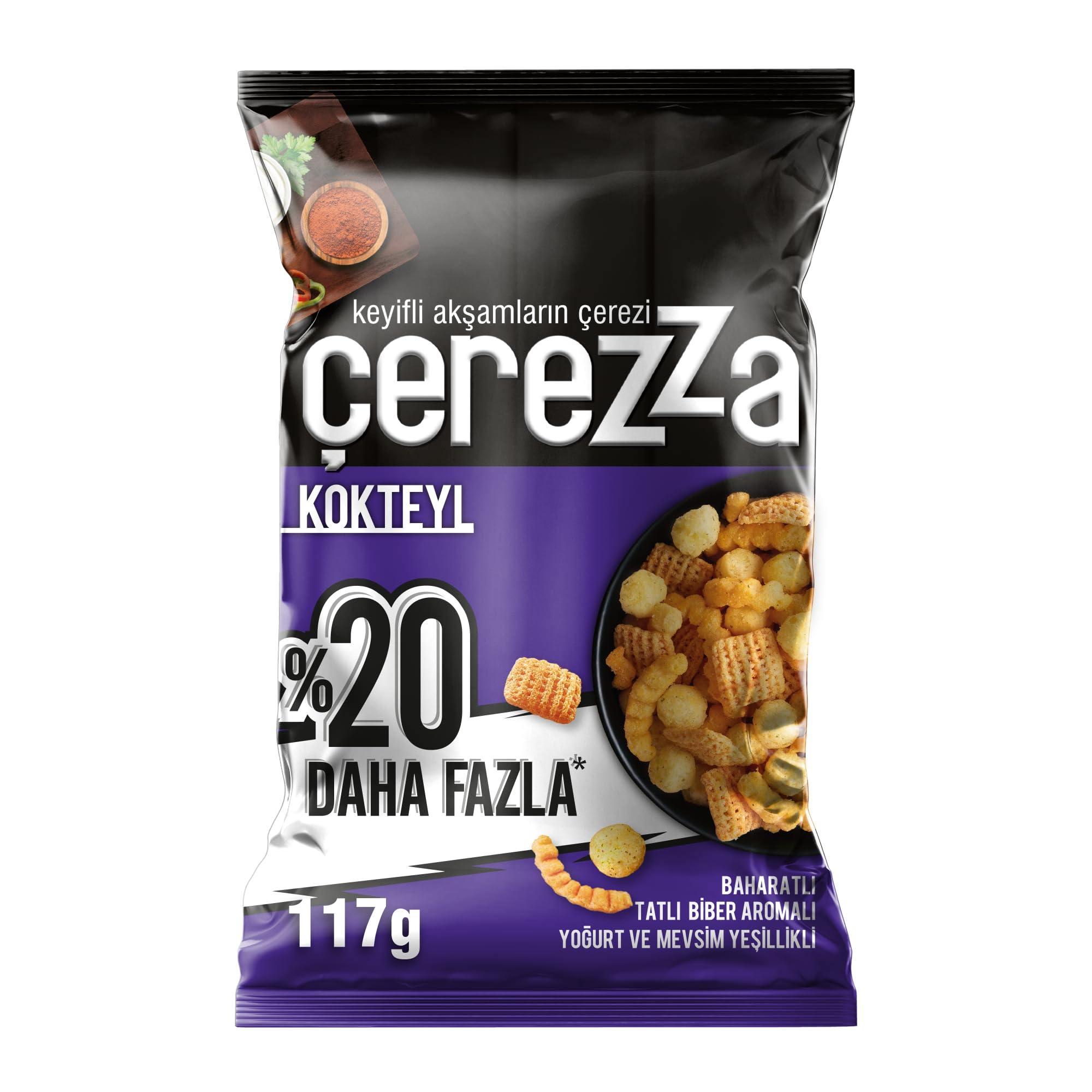 Çerezza Kokteyl 117 gr Süper Boy Mısır Çerezi