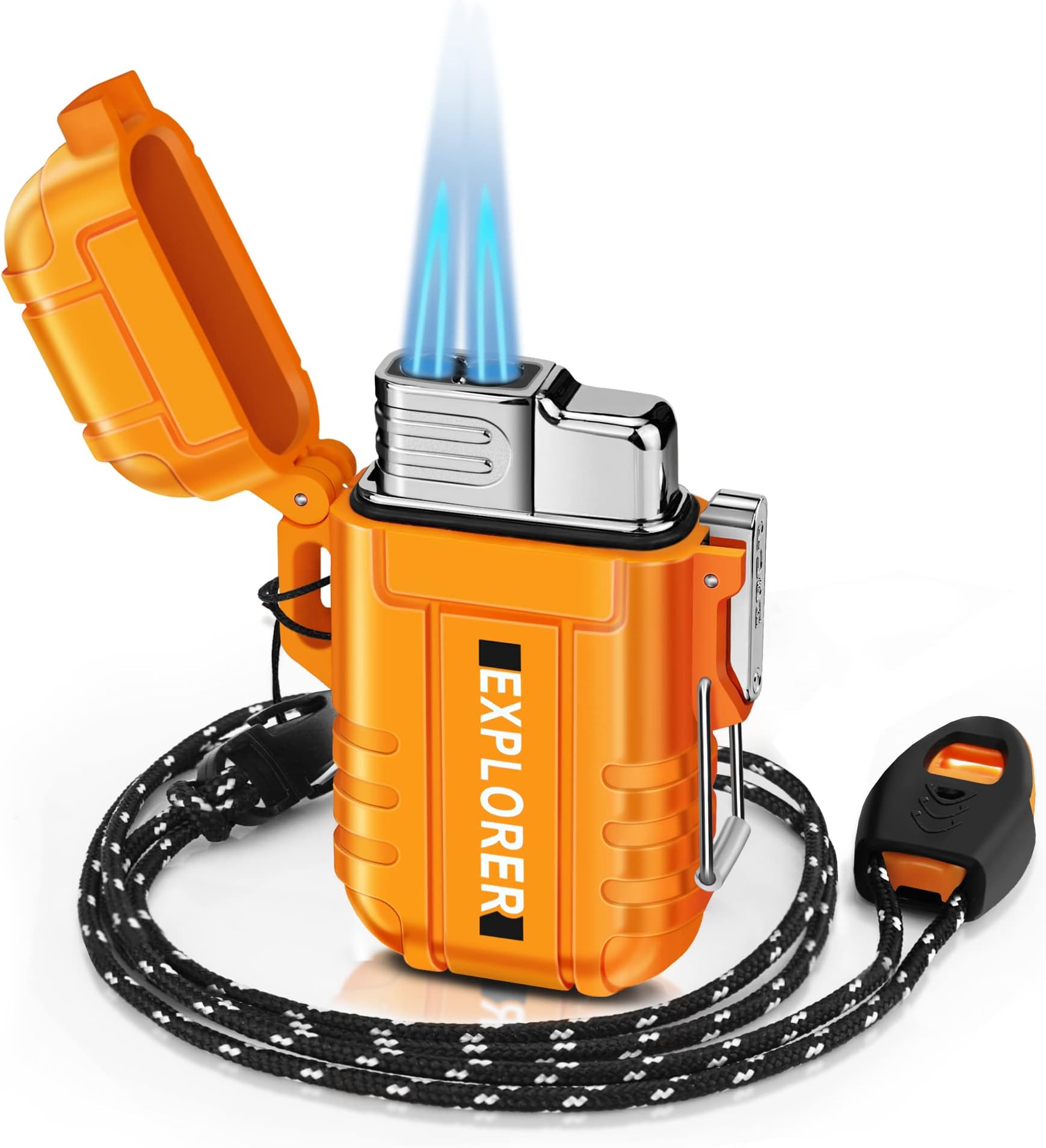 LcFun Electric Lighter Rechargeable USB Lighter 1 Pack