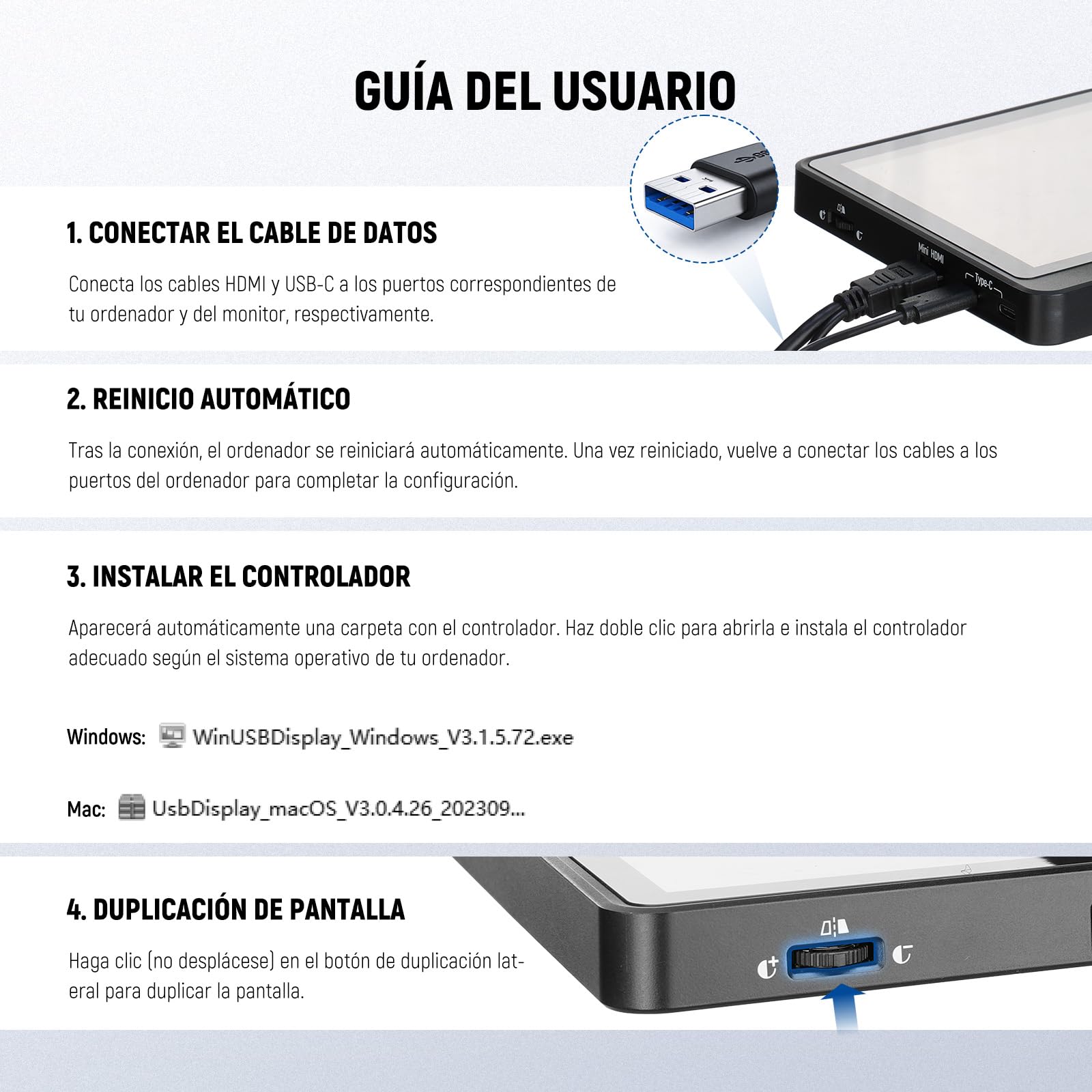 NEEWER Actualizado 2 En 1 Teleprompter 11" con Monitor para Windows MacOS, Admite Duplicación Pantalla, Portátil Prompter para Cámara Teléfono Webcam Youtube Twitch Streaming Videoconferencia, X11