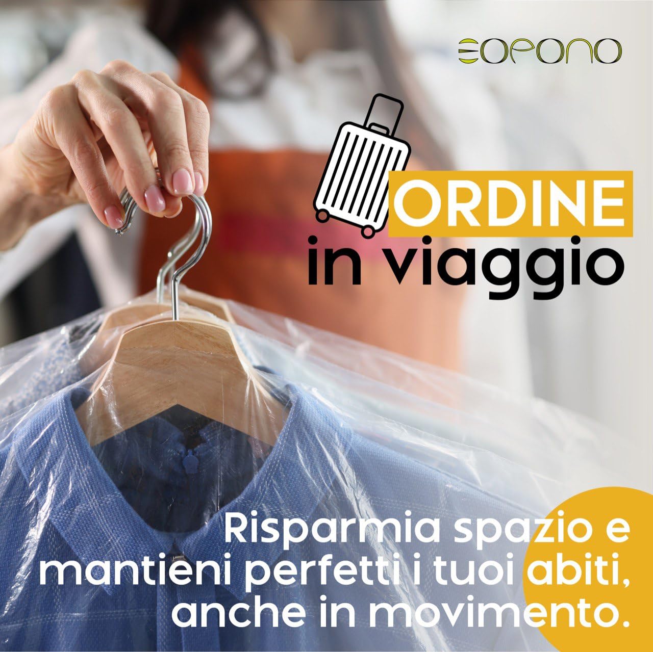 30 Custodie per Abiti 60x100cm Trasparenti - Sacchetti Vestiti Armadio Antipolvere per Tintorie, Giacche e Camicie (30pz 60x100)