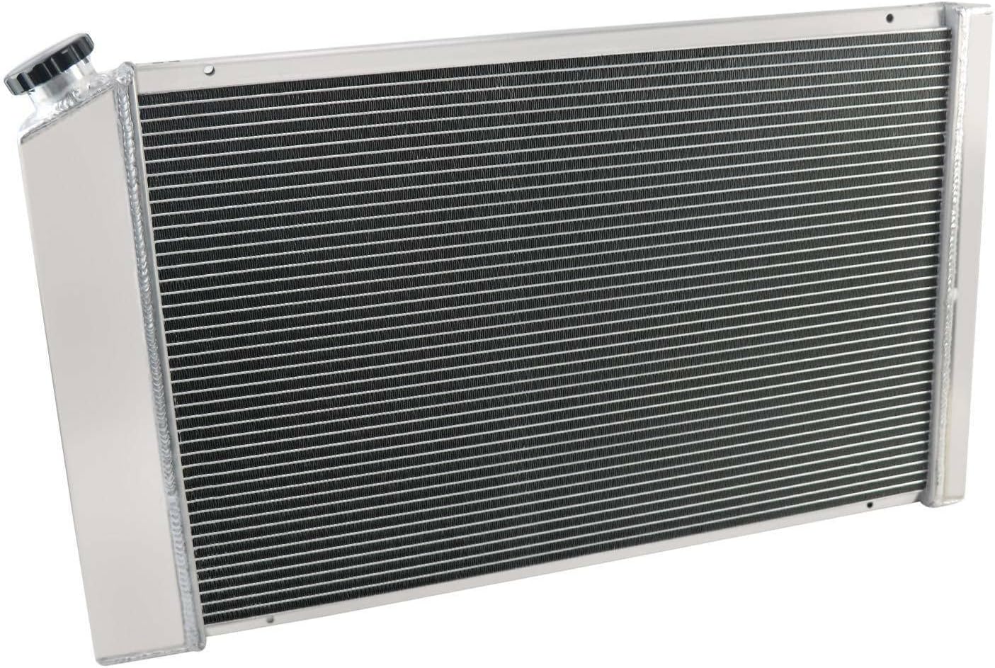 ReadyCool Aluminum Radiator for 1968-1973 Chevy Chevelle, 70-79 Monte Carlo El Camino Impala, 67-77 Oldsmobile Cutlass, 68-73 Pontiac GTO and More Cars (4 Rows Core Radiators)