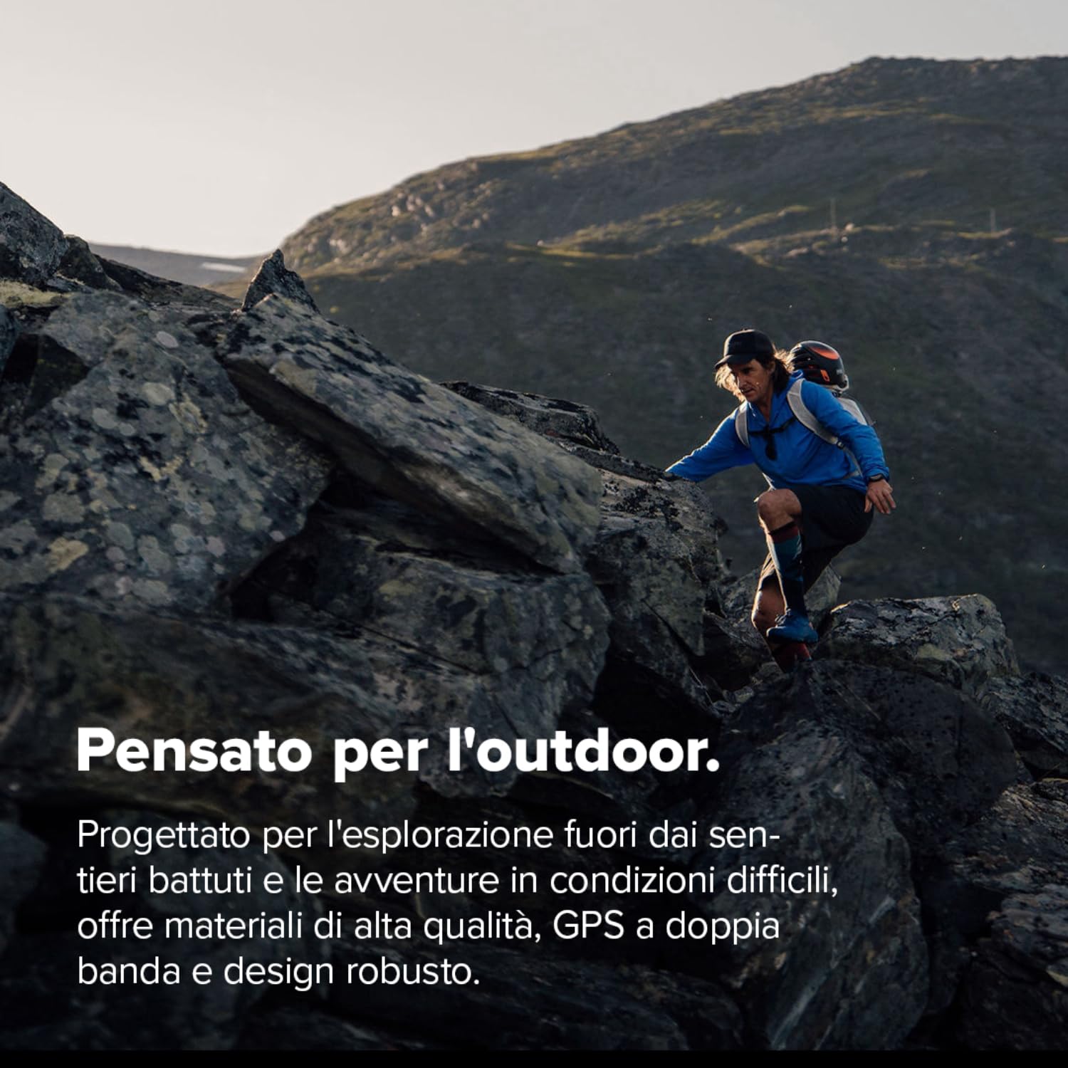 SUUNTO Vertical 2 Orologio da Avventura, GPS Dual-Band, 115+ Modalità Sportive, Touchscreen da 1,5 pollici, Mappe Offline Globali Gratuite, Autonomia della Batteria di 40 Giorni