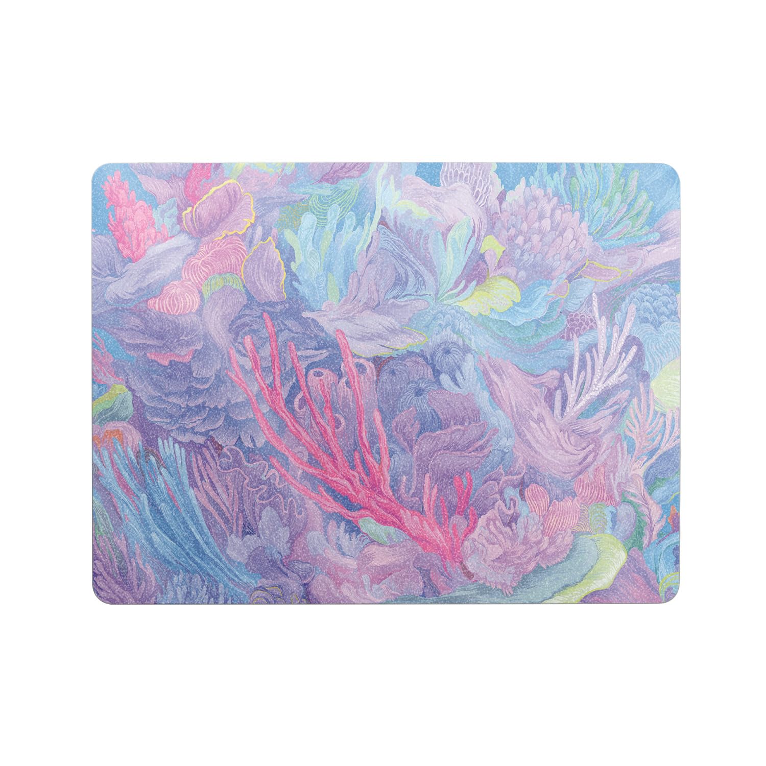 Glossy Glitter Laptop Skin Compatible with Microsoft Surface Laptop 8 13" (2025) - Dreamy Reef - Premium 3M Vinyl Protective Wrap Decal Cover - Easy to Apply | Crafted in The USA by MightySkins