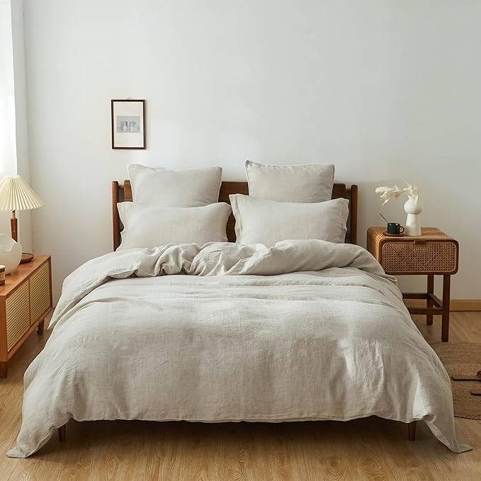 Luxury Linen Duvet Cover Set | Simple & Opulent Bedding Inspo