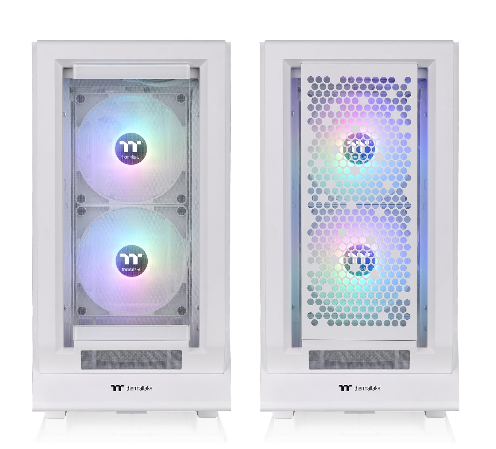 Thermaltake Ceres 350 - Snow Edition ATX-Bauleiter mit 2 ARGB Lüftern - Dettaglio