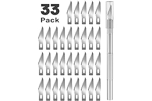 Premium Craft Knife Set of 33: Precision Craft Blades for Every Project