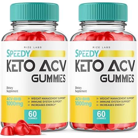 Speedy Keto and ACV Gummies Review: Unleash a Powerful Weight Loss Formula