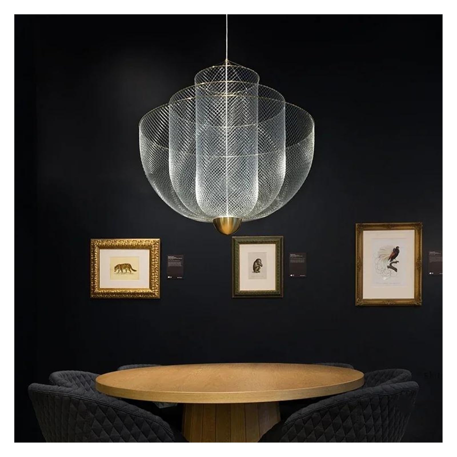 PCXEHUYP Chandelier, Nordic Light Luxury Living Room Lamp Dutch Designer Creative Bedroom Postmodern Duplex Restaurant Staircase Pendant Lights