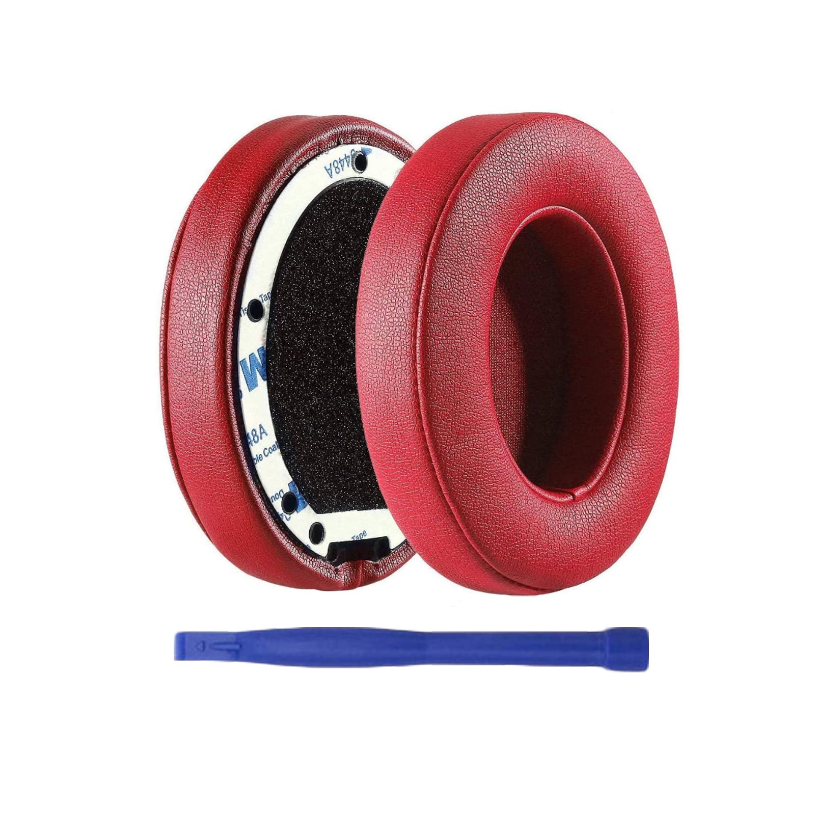 Replacement Studio 3 Earpads Memory Foam Ear Cushion Pads Cover Compatible for Studio 2.0 Wired/Wireless B0500 / B0501 & Studio 3.0 Over-Ear Headphones (Wine Red)