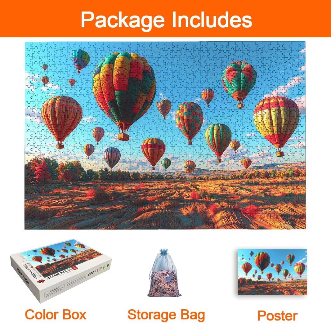 Puzzle Turquía, Puzzle 1000 Piezas, Rompecabezas, Regalo Mujer, Decor -8254