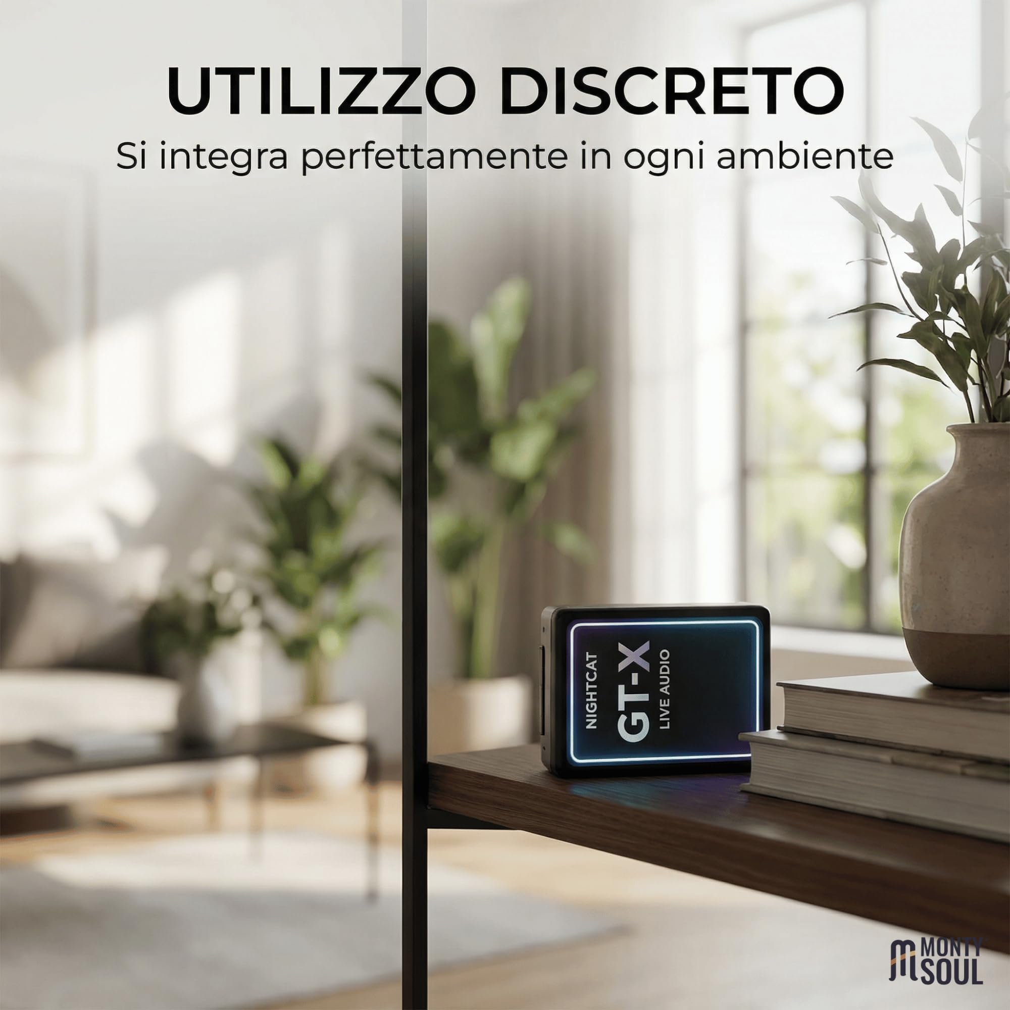 Microspia Antifurto e Ascolto LIVE integrato – GTX Dispositivo GSM con SIM (non inclusa) – Controllo Audio da Remoto – Attivazione tramite Chiamata – Compatto e Facile da Usare