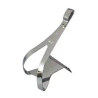 MKS(三ヶ島製作所) 自転車 トウクリップ TOE CLIP STEEL (トウクリップ 鉄) サイズ:LL NJS認定品