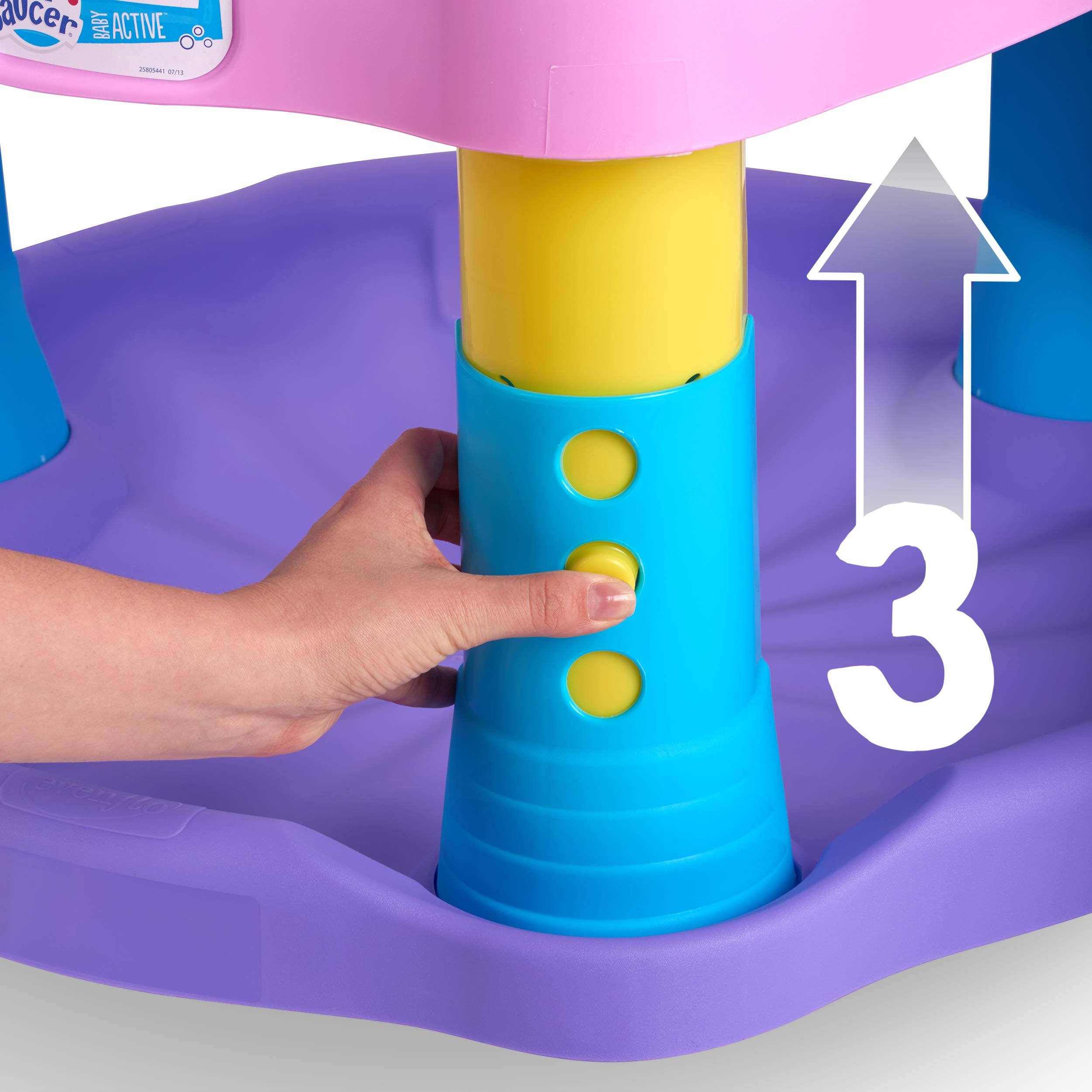 Evenflo Exersaucer Bouncing Activity Saucer Sweet Tea Party product thumbnail 5