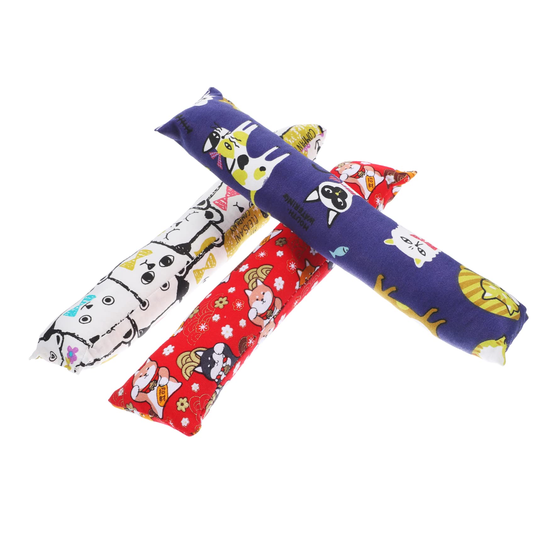 DOITOOL 12pièces Jouets Chat pour Chaton avec Coussin Herbe à Chat Jouets à Mâcher Divertissement Et pour Vos Félins