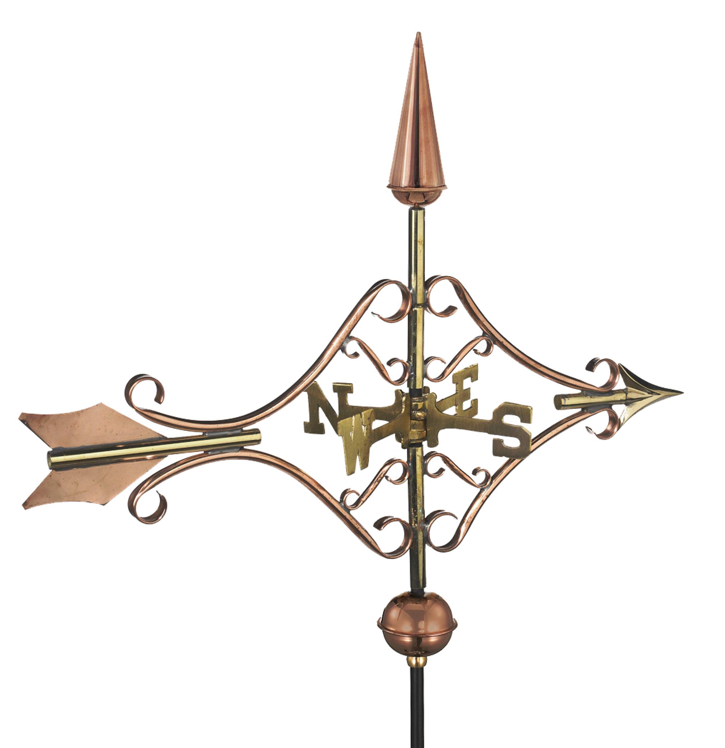Espira Victorian Arrow Copper Cottage Weathervane