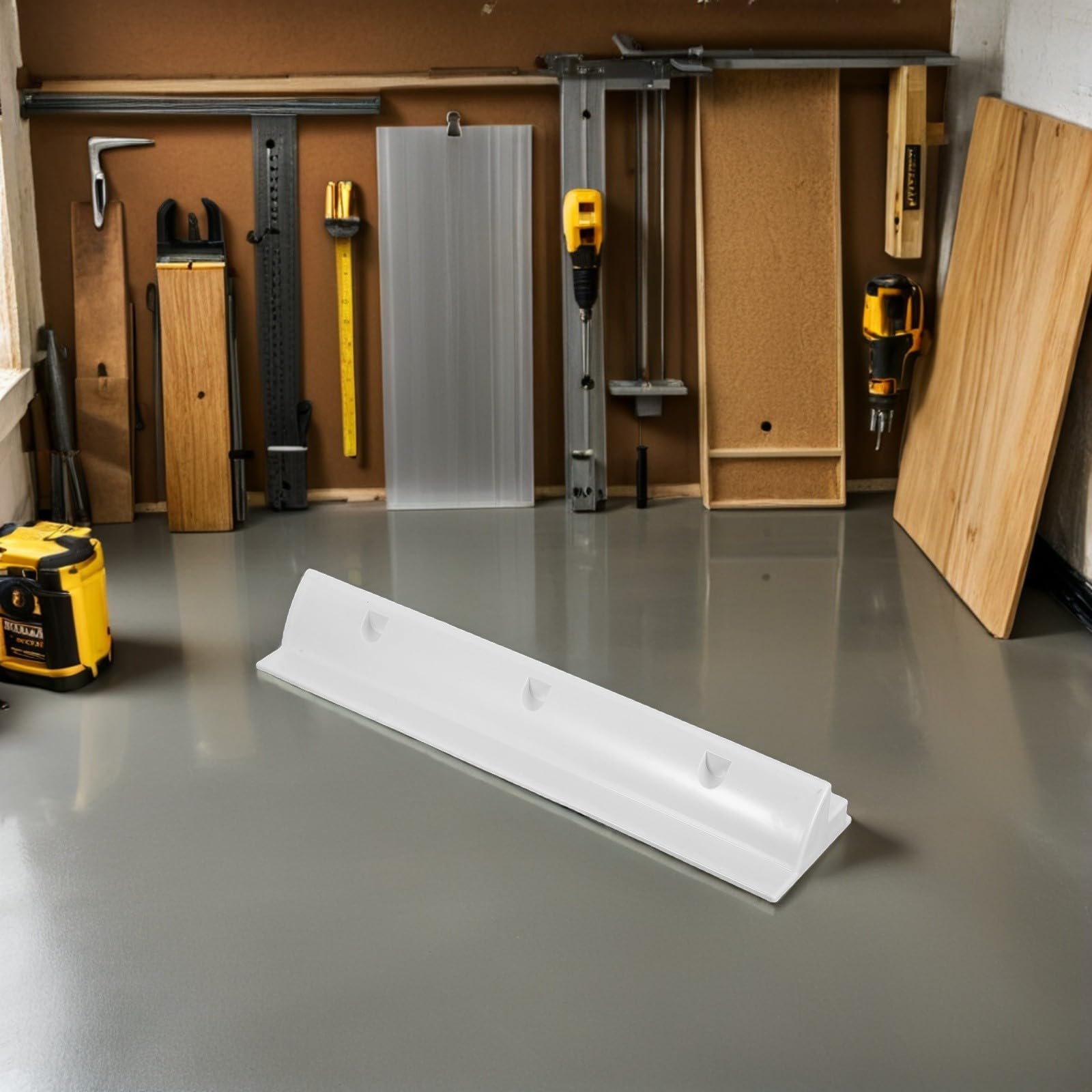 2 Piezas Soporte en L para Panel Solar Doméstico Abs Blanco Estructura Resistente y Montaje Lateral para Autocaravanas y Configuraciones Exteriores