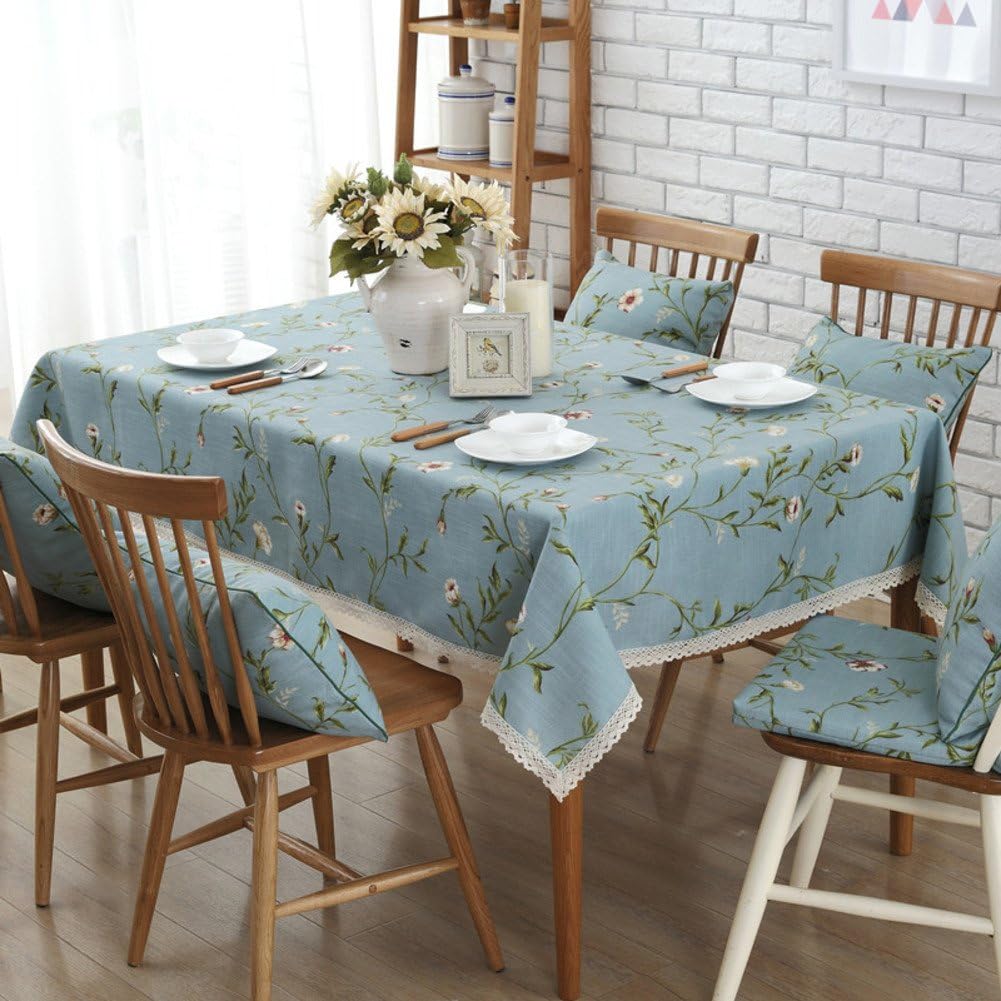 Solid oblonge table cloth Print tablecloths Kitchen table cloth Tablecloth for dining room Clear plastic tablecloths-F 90x90cm(35x35inch)