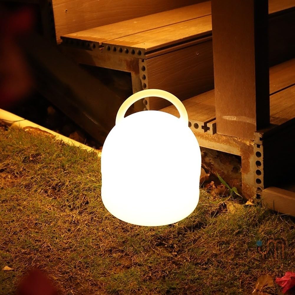 Lámpara Nocturna PE Portátil Luz Cálida Ajustable