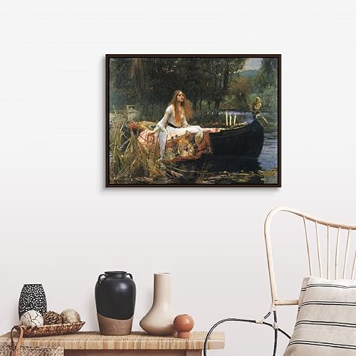 Miniatura 2 de SYSMYXGS John William Waterhouse Pintura por Números para Adultos Pintura por Números Pintura al óleo Lienzo Pintura de Adultos Pintura por Número