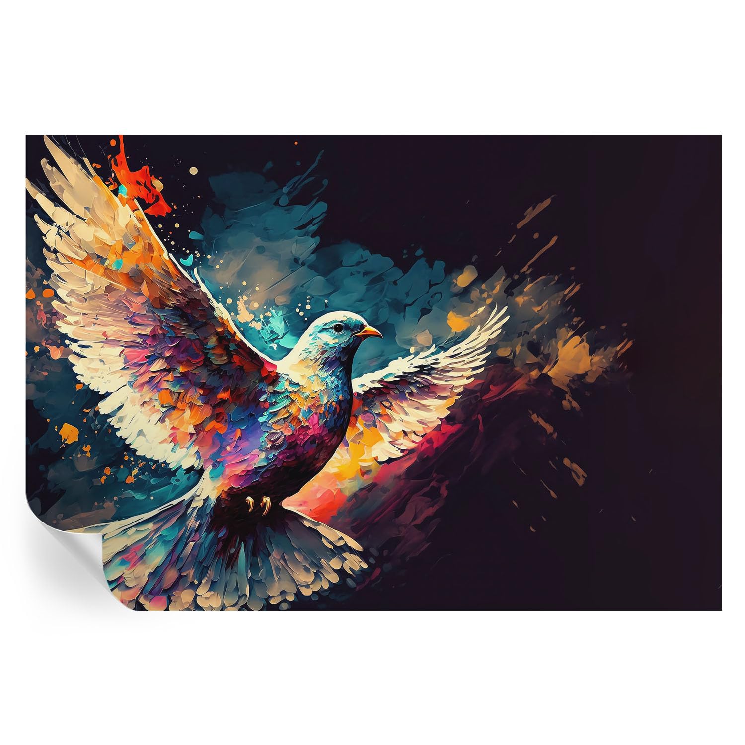 Murales de pájaros para dar vida a las paredes del salón
