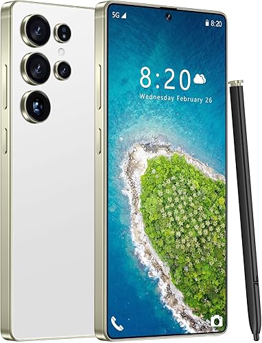 Miniatura 9 de Huness Teléfono S25 Ultra desbloqueado, bolígrafo integrado, batería de teléfono celular de 7000 mAh, pantalla HD de 6.99 pulgadas, Android 14