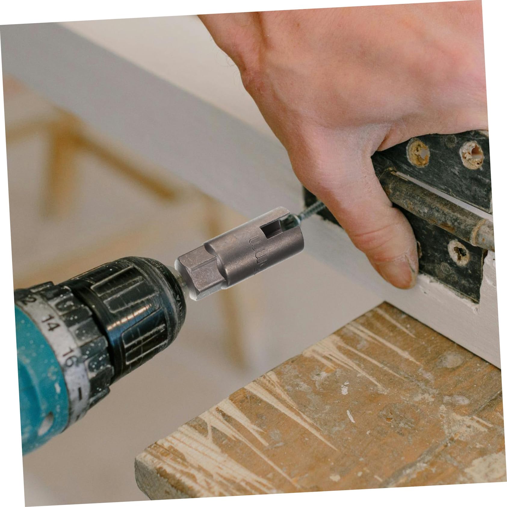 NUOBESTY 5 Set Chiavi Bussole Per Adattatore Per Trapano Elettrico Accessori Per Lavori Su Auto E Al Resistente E Antiruggine 3 Pezzi*5