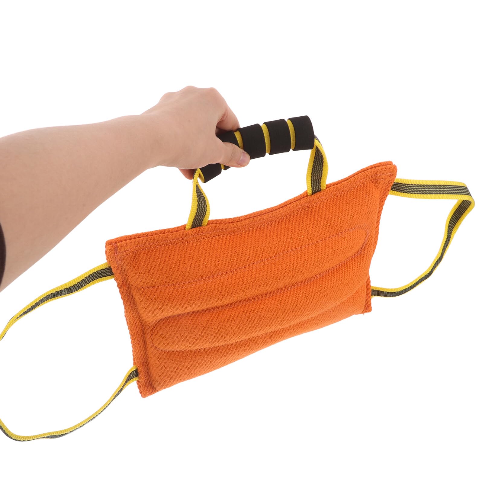 TOYANDONA Cuscino da morso per cani con manici robusti, giocattolo antimorso, per razze medie e grandi, per un efficace allenamento del cane e un gioco paradenti