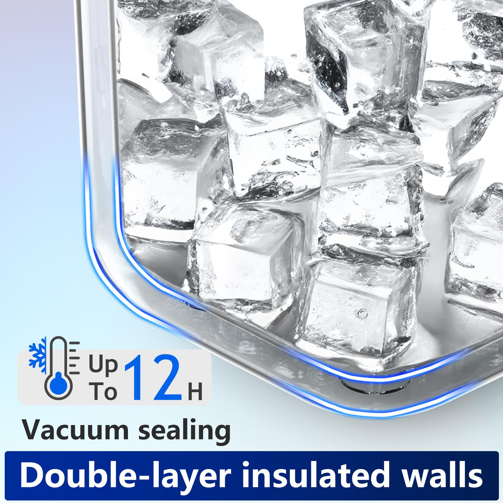 Wireless Cold Therapy Machine for Knee Recovery Post Surgery - 6.2L Programmable Ice Therapy Machine, Leak-Proof Design & 4.5H Rechargeable | Reduces Swelling & Pain