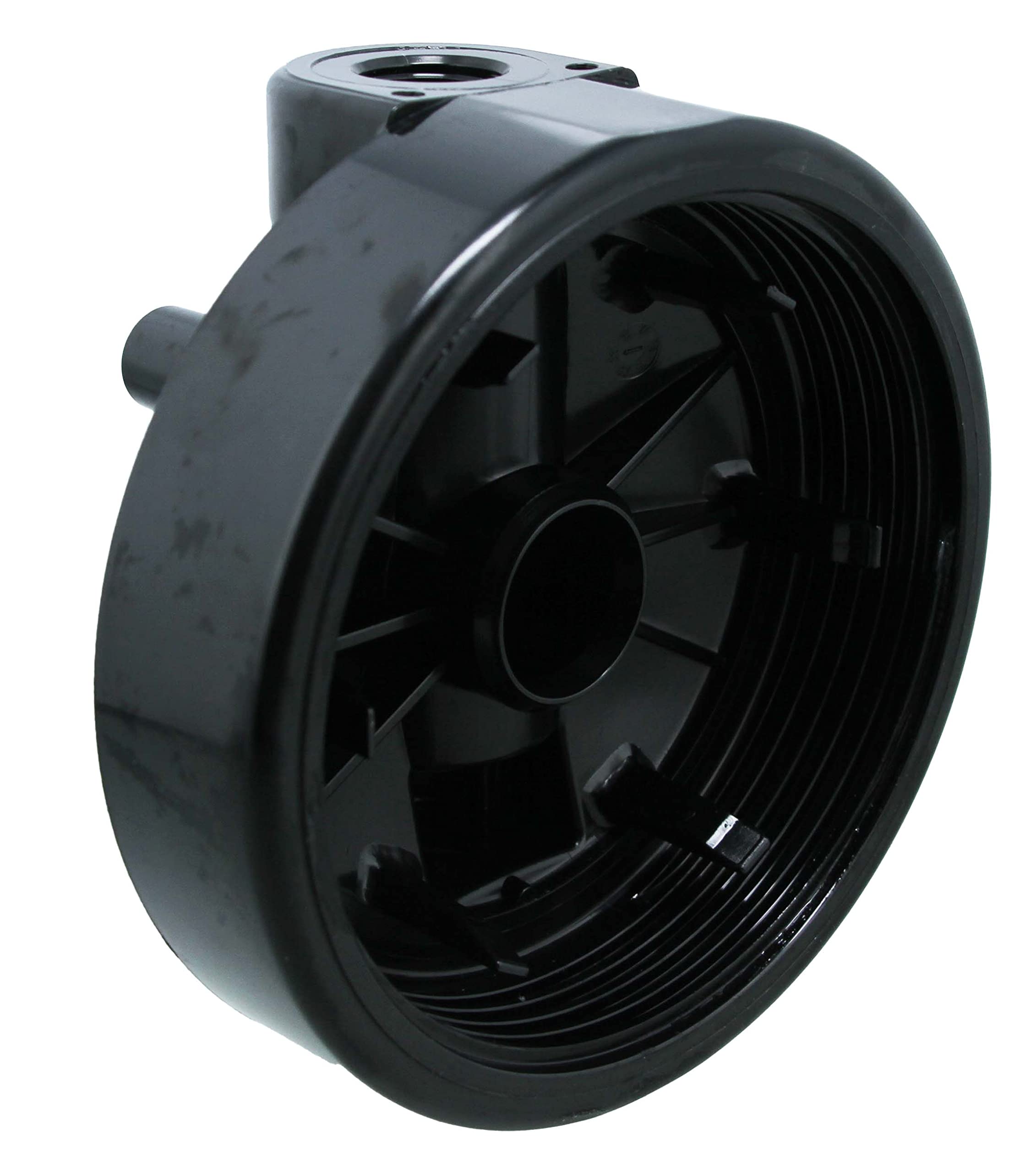 Alloggiamento filtro Neo-Pure nero/blu da 50,8 cm | coppa blu con tappo nero | Nessuna riduzione della pressione o tappo standard | Connessione NPT da 1 pollice | Alloggiamento durevole di filtrazione