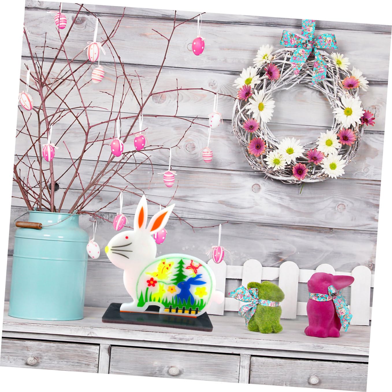 1juego Moldes Para Decoración De Pascua De Moldes Creativos De Cartoon Manualidades Diy Para Adornos De Escritorio Durable y Fácil De Limpiar
