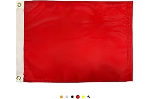 AZCOVER Small Red Flag 12x18 Inch
