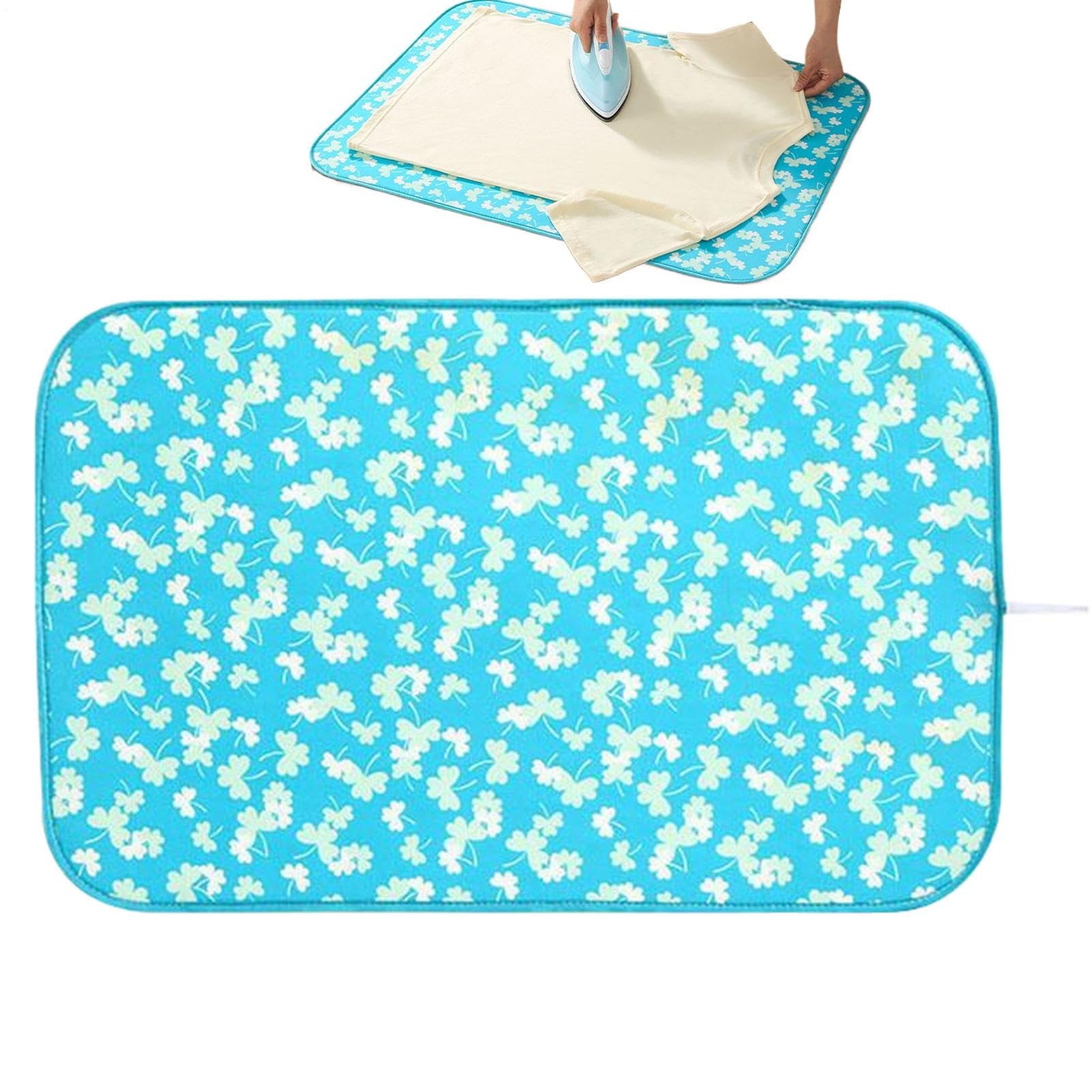 Manta de planchado plegable y compacta para ropa, hogar y lugar de trabajo
