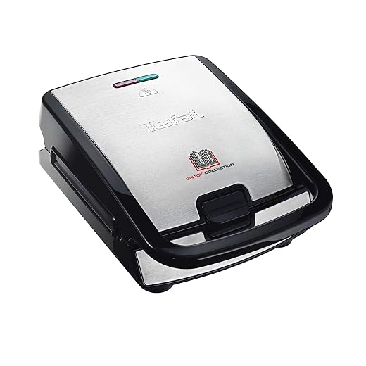 Tefal Snack Collection SW854D multisnack met verwisselbare platen geschikt om tosti's, wafels, poffertjes en panini's te maken