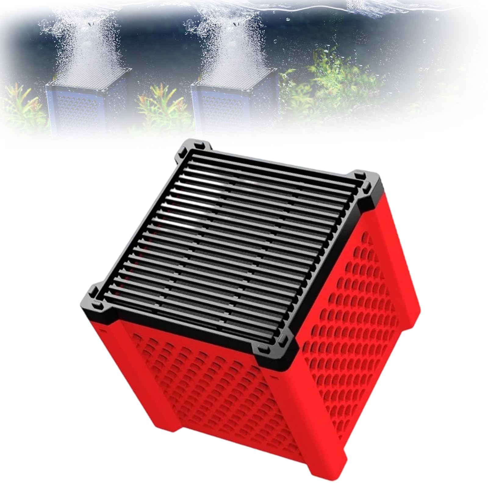 Pure Cube Water Trough Filter 2 0 2025 New Eco-Aquarium Water Trough Purifier Cube Activated Carbon Trough Purifier